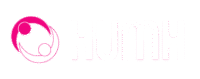 logo humh con símbolo de dos personas abrazandose